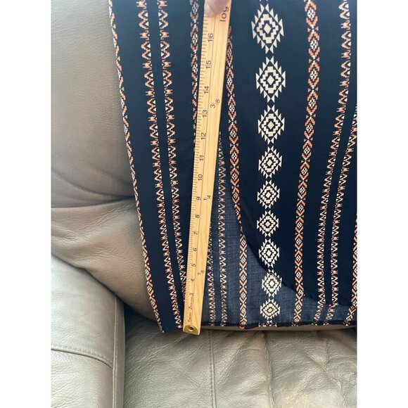 Vintage-Inspired SettleDown 3XL Button-Up Shirt Dress In Geometric Pattern - Picture 12 of 13